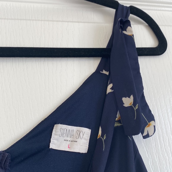 SOMD dress, size L, navy blue - Picture 2 of 3